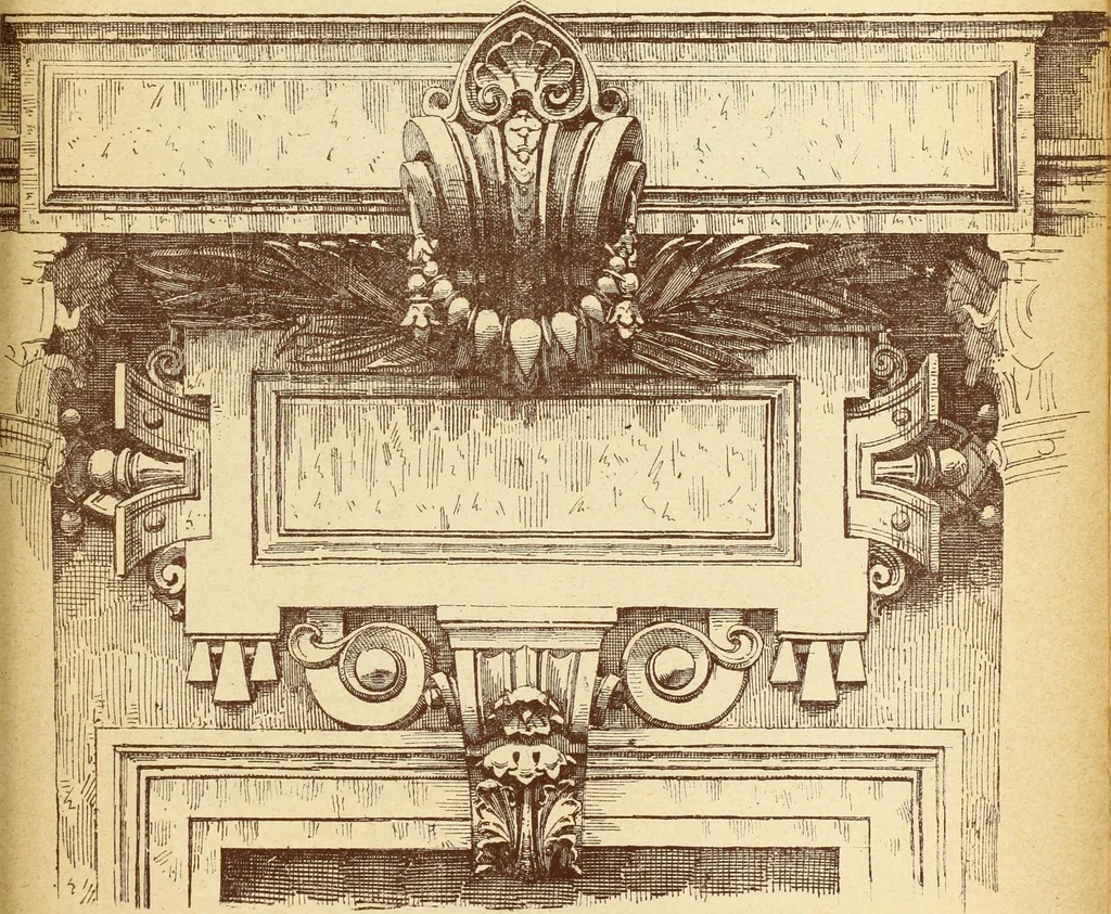 An illustration from Materials and documents of architecture and sculpture : classified alphabetically, 1915, leaf 352