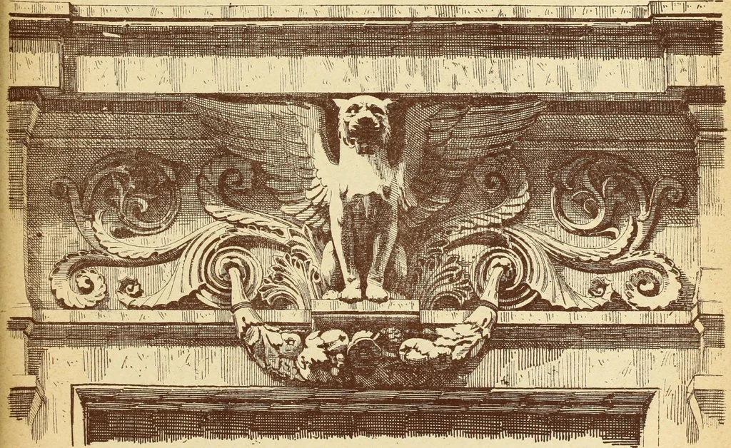 An illustration from Materials and documents of architecture and sculpture : classified alphabetically, 1915, leaf 354