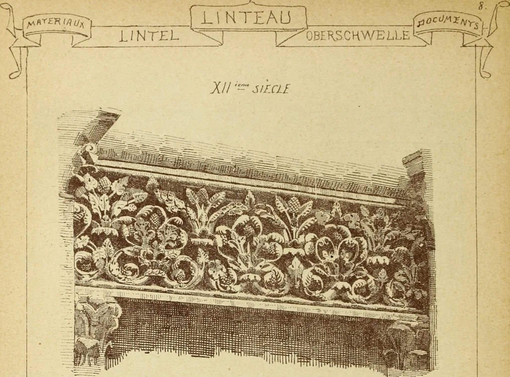 An illustration from Materials and documents of architecture and sculpture : classified alphabetically, 1915, leaf 355