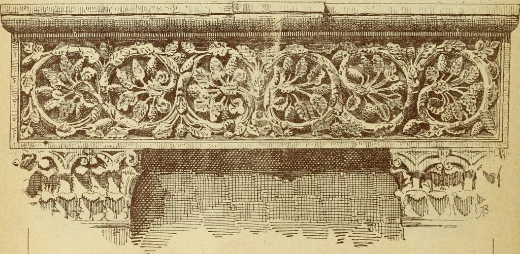 An illustration from Materials and documents of architecture and sculpture : classified alphabetically, 1915, leaf 355