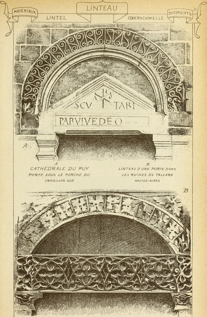 An illustration from Materials and documents of architecture and sculpture : classified alphabetically, 1915, leaf 358