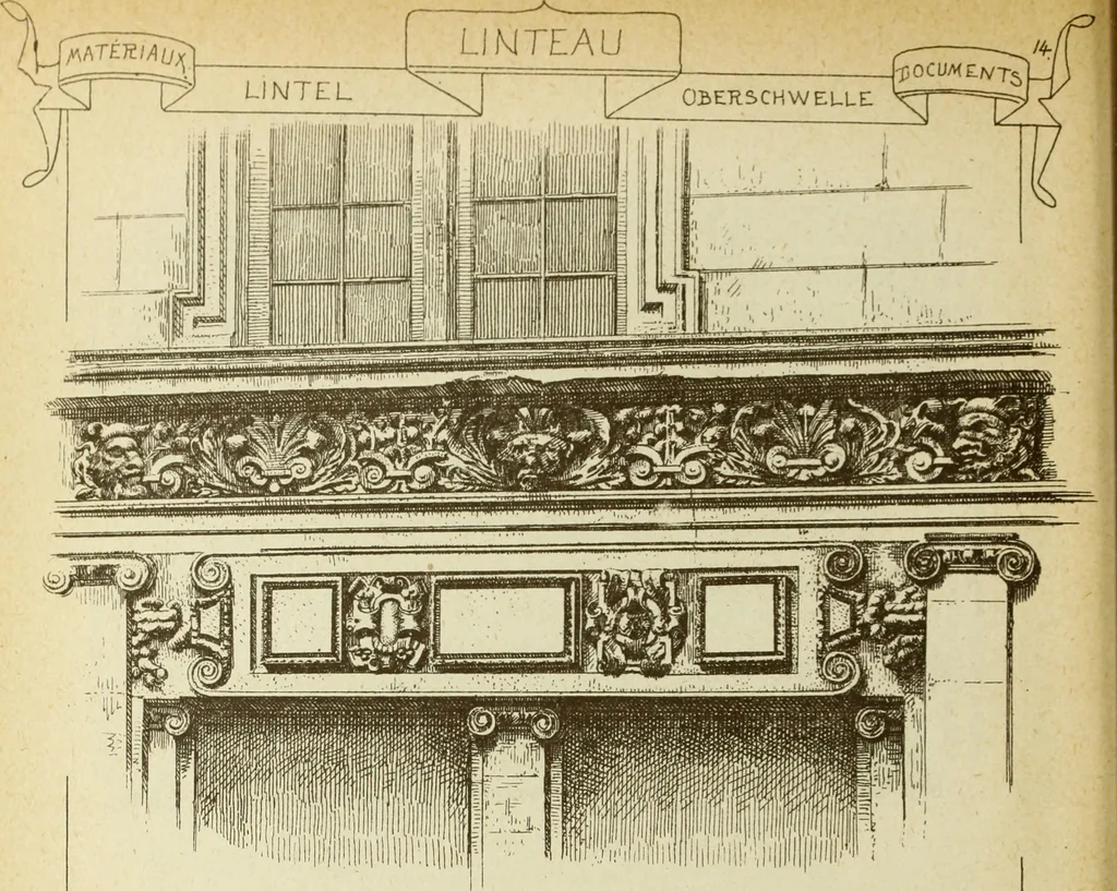 An illustration from Materials and documents of architecture and sculpture : classified alphabetically, 1915, leaf 361