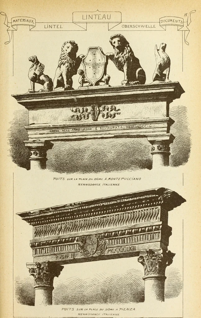 An illustration from Materials and documents of architecture and sculpture : classified alphabetically, 1915, leaf 362