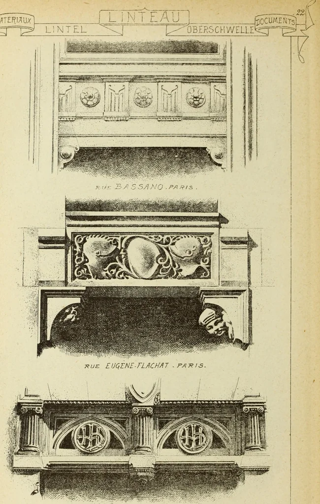 An illustration from Materials and documents of architecture and sculpture : classified alphabetically, 1915, leaf 369