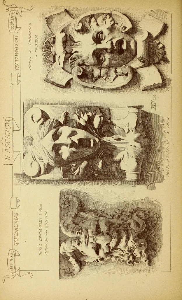 An illustration from Materials and documents of architecture and sculpture : classified alphabetically, 1915, leaf 37