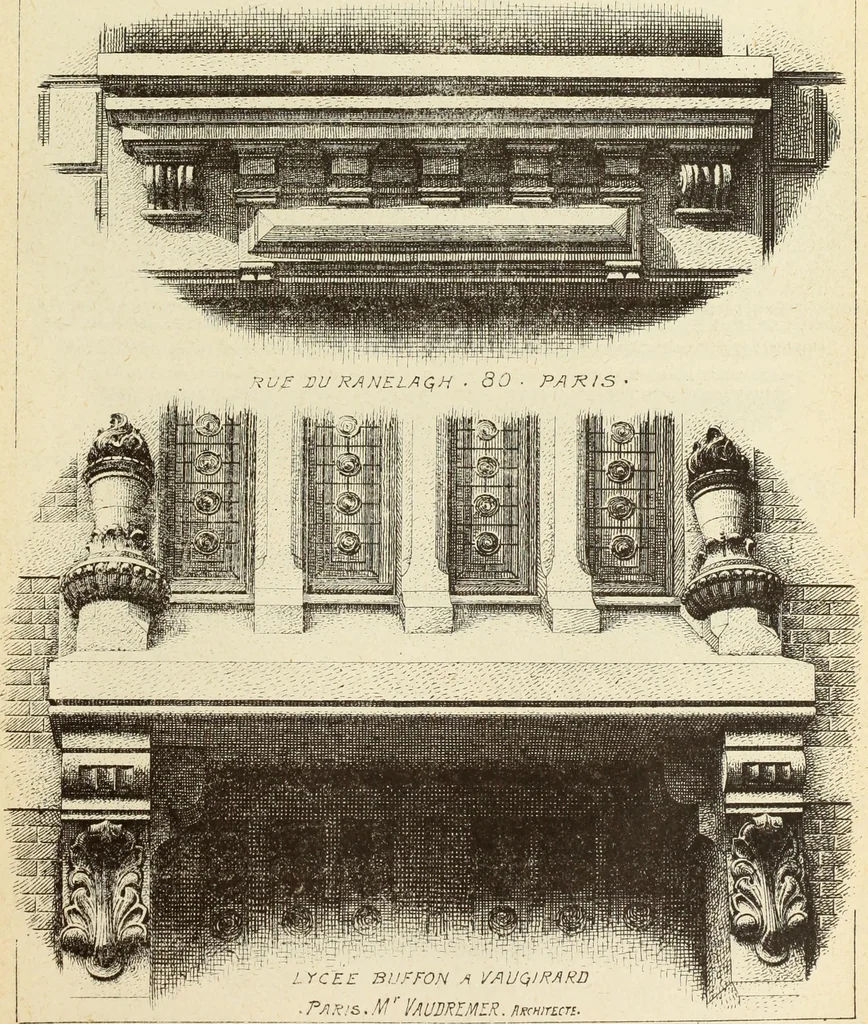 An illustration from Materials and documents of architecture and sculpture : classified alphabetically, 1915, leaf 370
