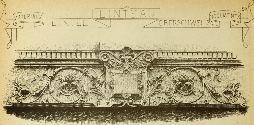 An illustration from Materials and documents of architecture and sculpture : classified alphabetically, 1915, leaf 371