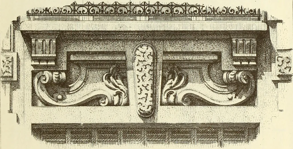 An illustration from Materials and documents of architecture and sculpture : classified alphabetically, 1915, leaf 374
