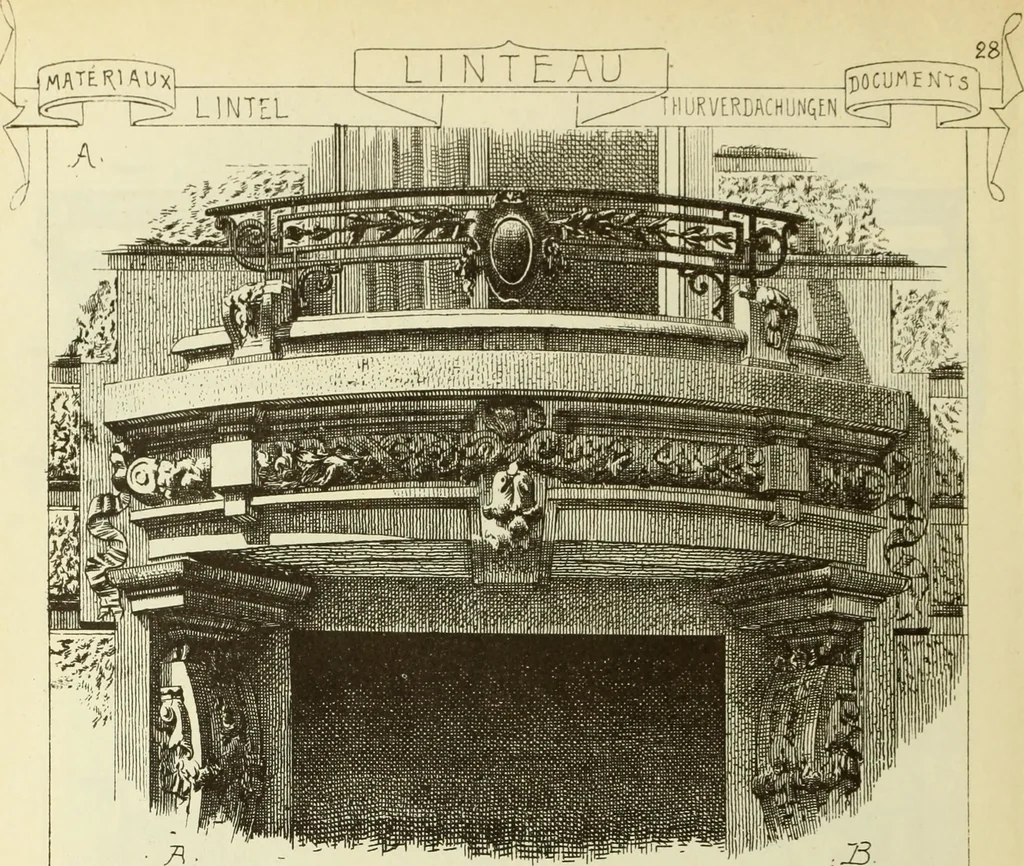 An illustration from Materials and documents of architecture and sculpture : classified alphabetically, 1915, leaf 375