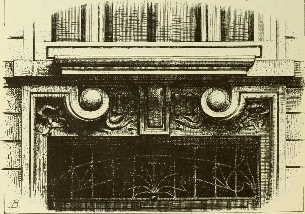 An illustration from Materials and documents of architecture and sculpture : classified alphabetically, 1915, leaf 375