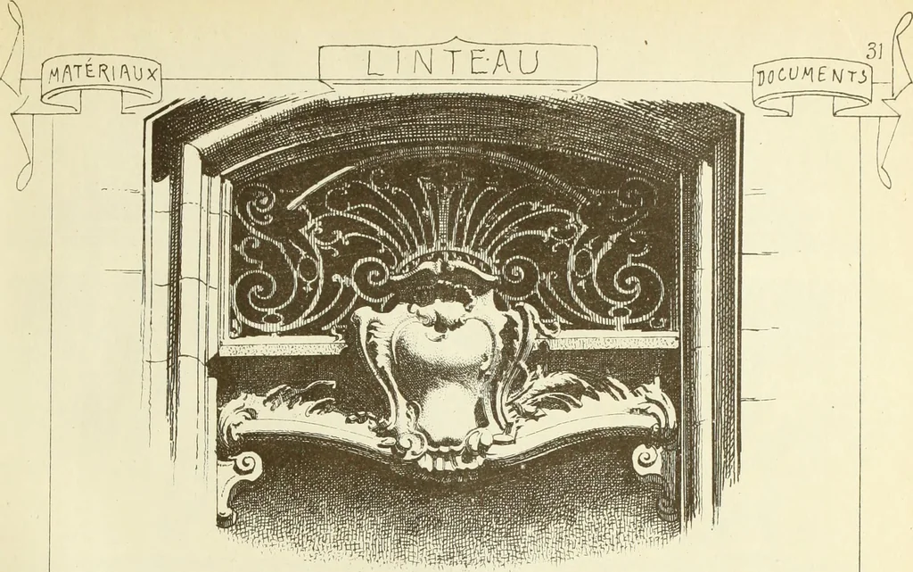 An illustration from Materials and documents of architecture and sculpture : classified alphabetically, 1915, leaf 378