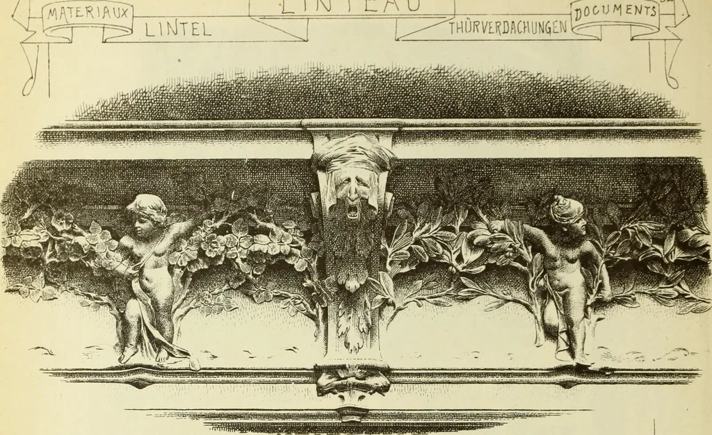 An illustration from Materials and documents of architecture and sculpture : classified alphabetically, 1915, leaf 379