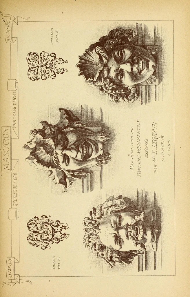 An illustration from Materials and documents of architecture and sculpture : classified alphabetically, 1915, leaf 40