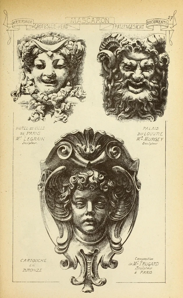 An illustration from Materials and documents of architecture and sculpture : classified alphabetically, 1915, leaf 46