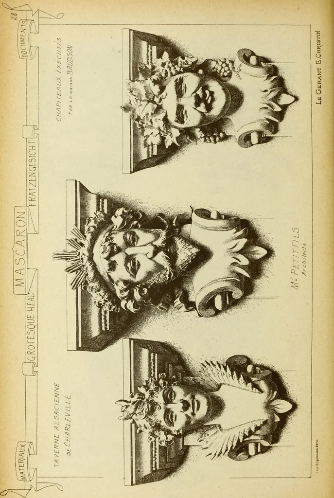 An illustration from Materials and documents of architecture and sculpture : classified alphabetically, 1915, leaf 47