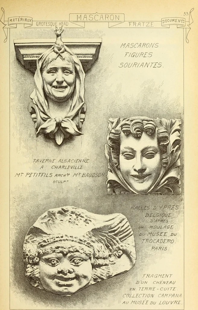 An illustration from Materials and documents of architecture and sculpture : classified alphabetically, 1915, leaf 52