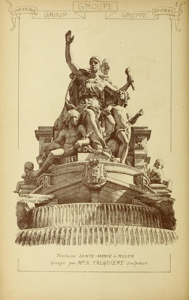 An illustration from Materials and documents of architecture and sculpture : classified alphabetically, 1915, leaf 57