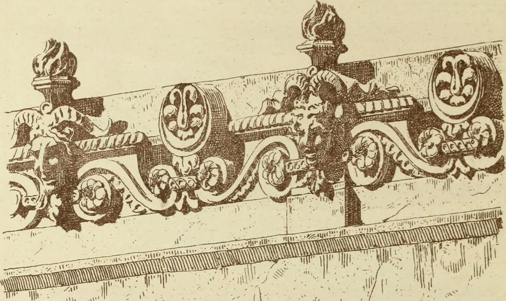 An illustration from Materials and documents of architecture and sculpture : classified alphabetically, 1915, leaf 65