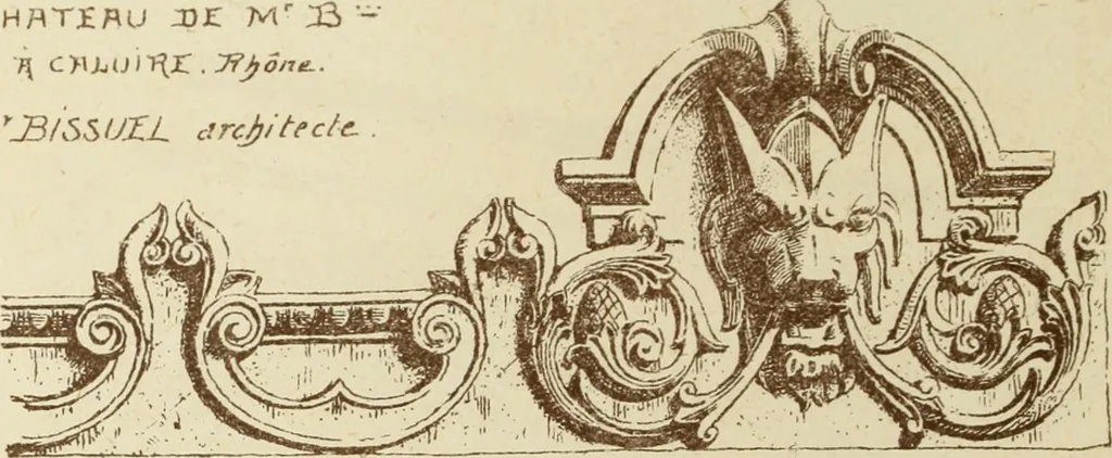 An illustration from Materials and documents of architecture and sculpture : classified alphabetically, 1915, leaf 67