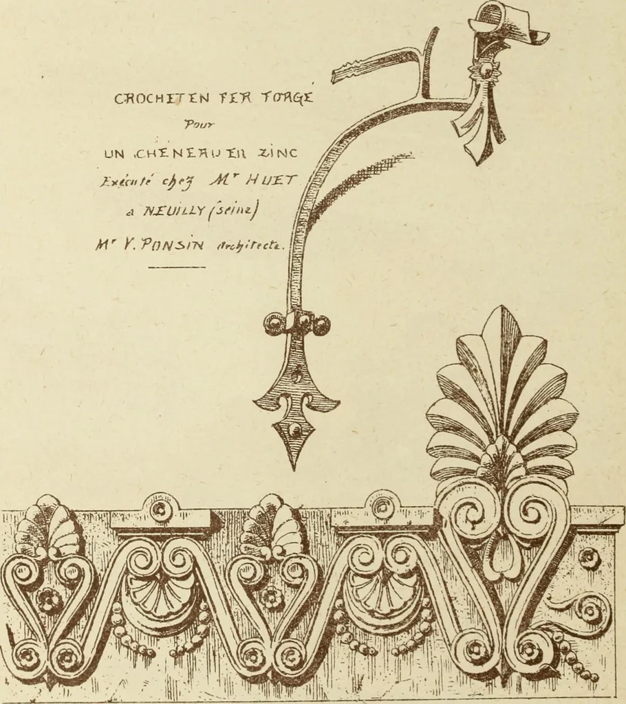 An illustration from Materials and documents of architecture and sculpture : classified alphabetically, 1915, leaf 67