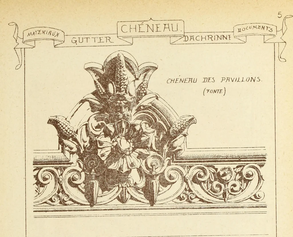 An illustration from Materials and documents of architecture and sculpture : classified alphabetically, 1915, leaf 68