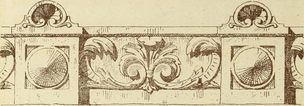 An illustration from Materials and documents of architecture and sculpture : classified alphabetically, 1915, leaf 69