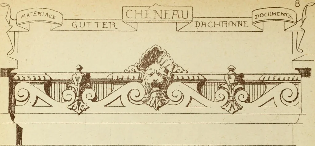 An illustration from Materials and documents of architecture and sculpture : classified alphabetically, 1915, leaf 71