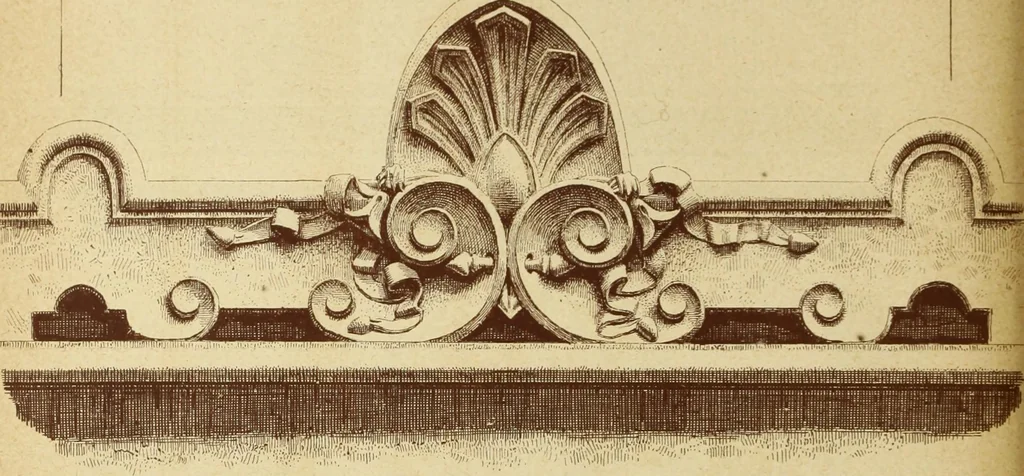 An illustration from Materials and documents of architecture and sculpture : classified alphabetically, 1915, leaf 75