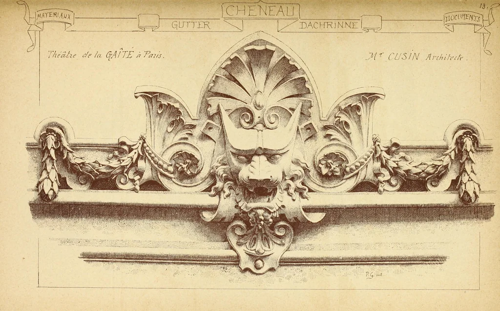 An illustration from Materials and documents of architecture and sculpture : classified alphabetically, 1915, leaf 76