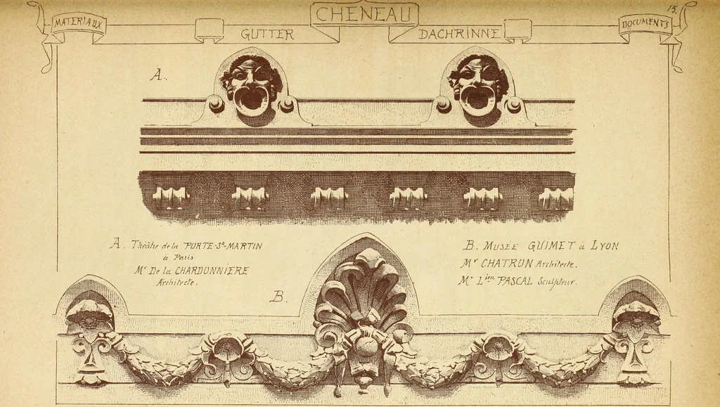 An illustration from Materials and documents of architecture and sculpture : classified alphabetically, 1915, leaf 78