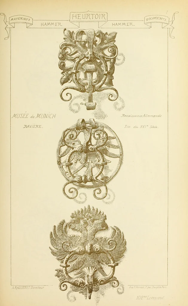 An illustration from Materials and documents of architecture and sculpture : classified alphabetically, 1915, leaf 80