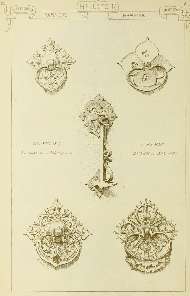 An illustration from Materials and documents of architecture and sculpture : classified alphabetically, 1915, leaf 81