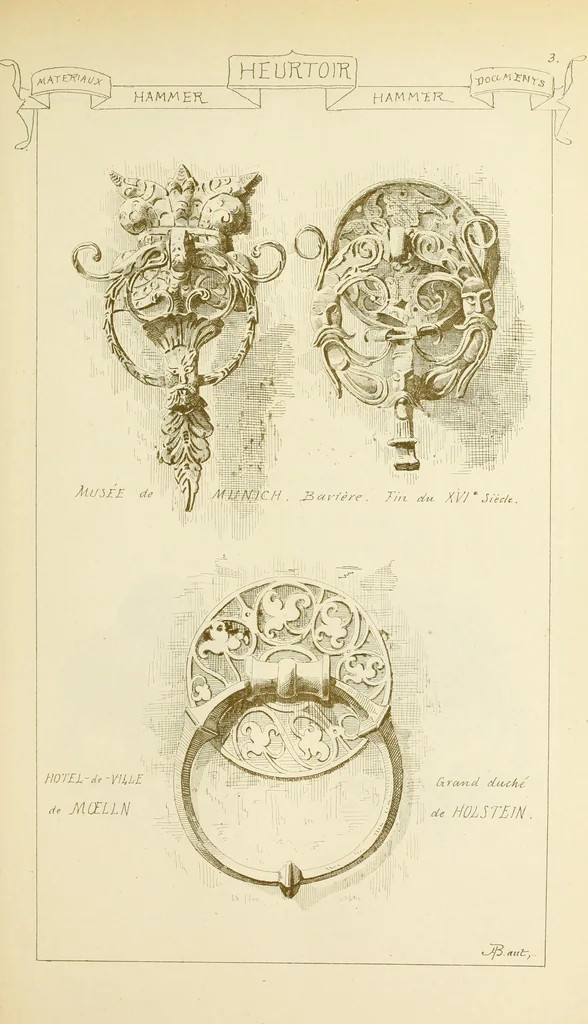 An illustration from Materials and documents of architecture and sculpture : classified alphabetically, 1915, leaf 82