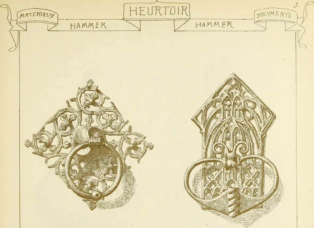 An illustration from Materials and documents of architecture and sculpture : classified alphabetically, 1915, leaf 84
