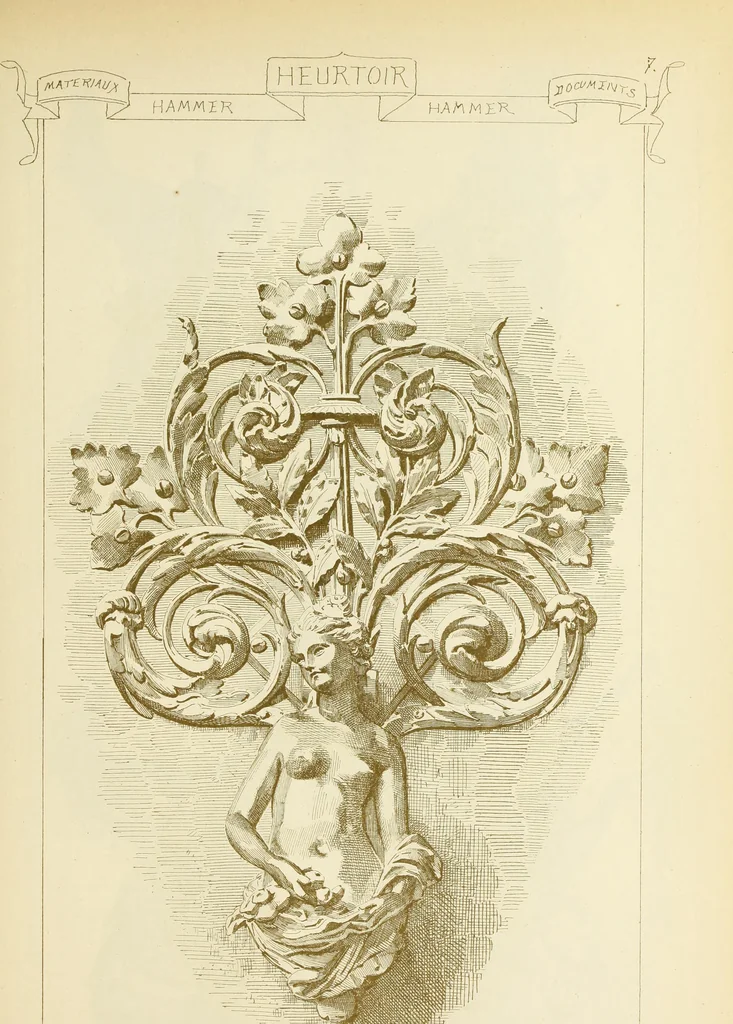 An illustration from Materials and documents of architecture and sculpture : classified alphabetically, 1915, leaf 86