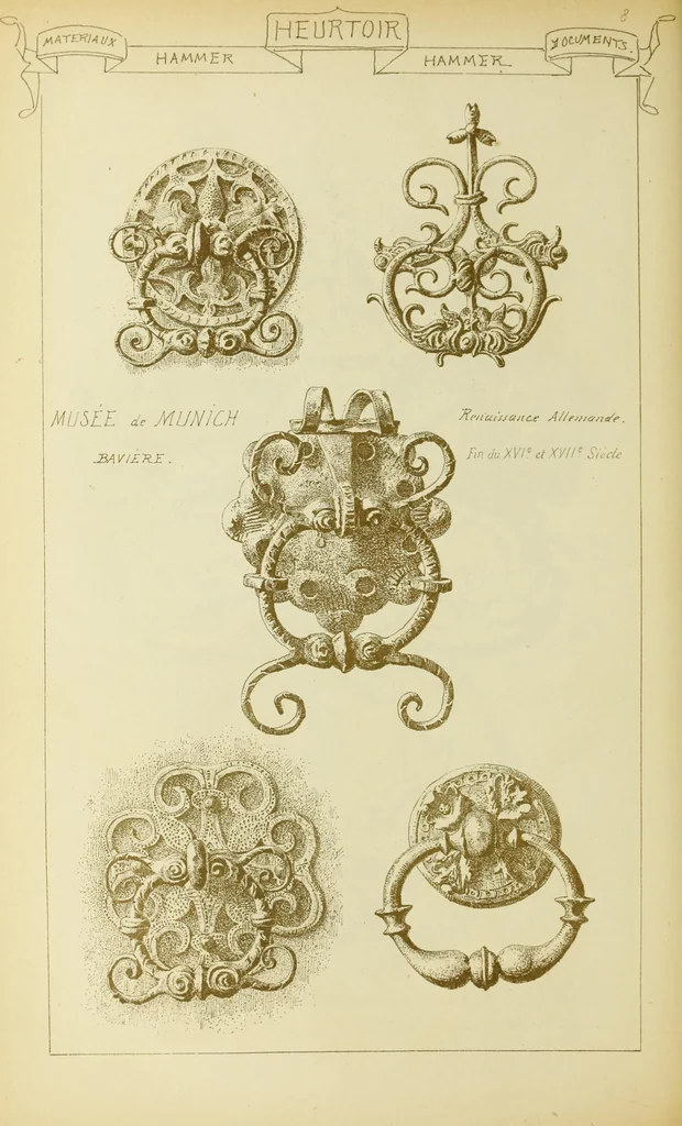 An illustration from Materials and documents of architecture and sculpture : classified alphabetically, 1915, leaf 87