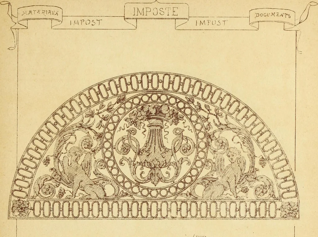 An illustration from Materials and documents of architecture and sculpture : classified alphabetically, 1915, leaf 96
