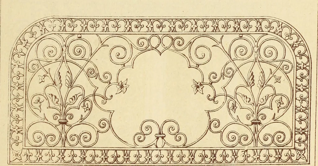 An illustration from Materials and documents of architecture and sculpture : classified alphabetically, 1915, leaf 98