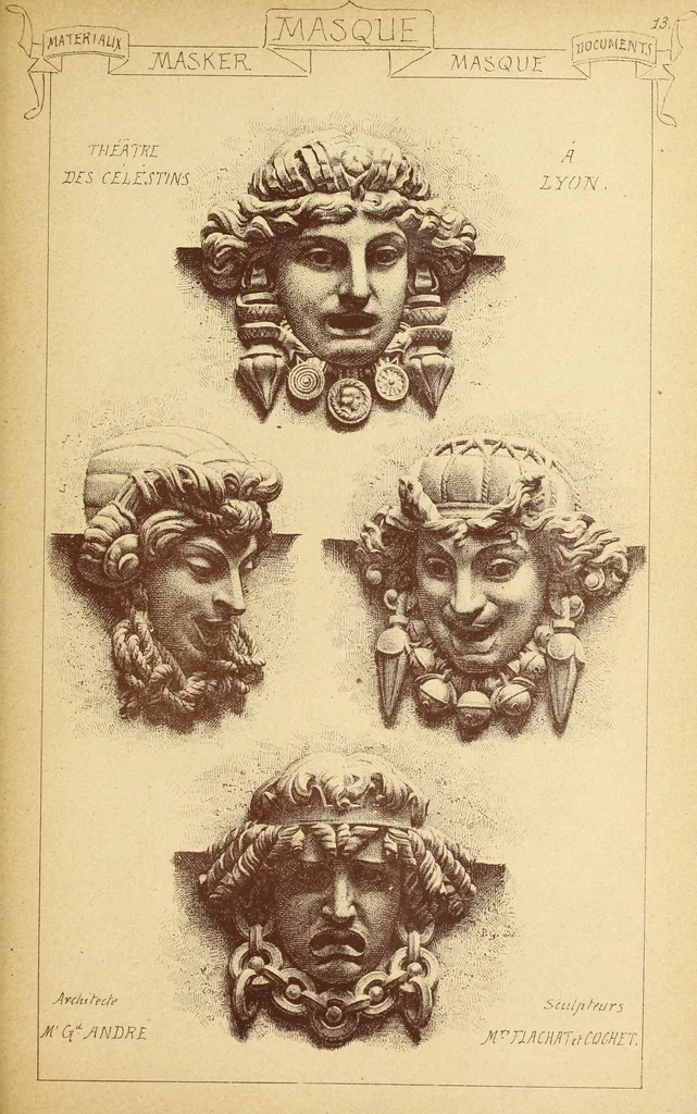 An illustration from Materials and documents of architecture and sculpture : classified alphabetically, 1915, leaf 108