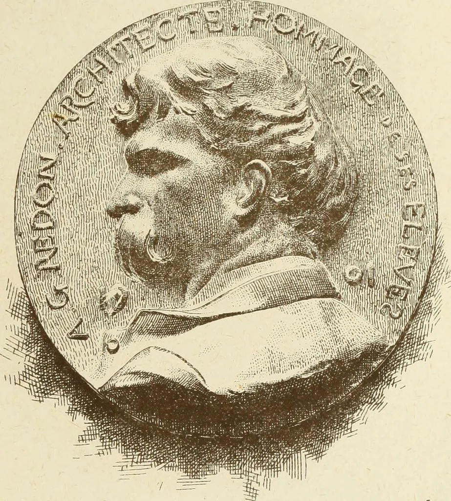 An illustration from Materials and documents of architecture and sculpture : classified alphabetically, 1915, leaf 118