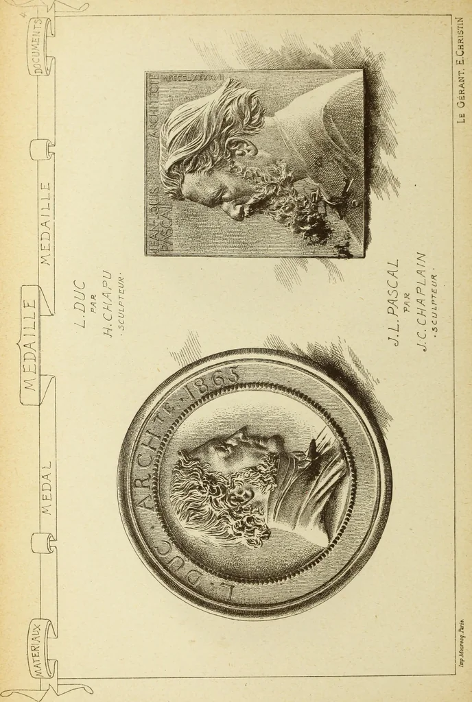 An illustration from Materials and documents of architecture and sculpture : classified alphabetically, 1915, leaf 119