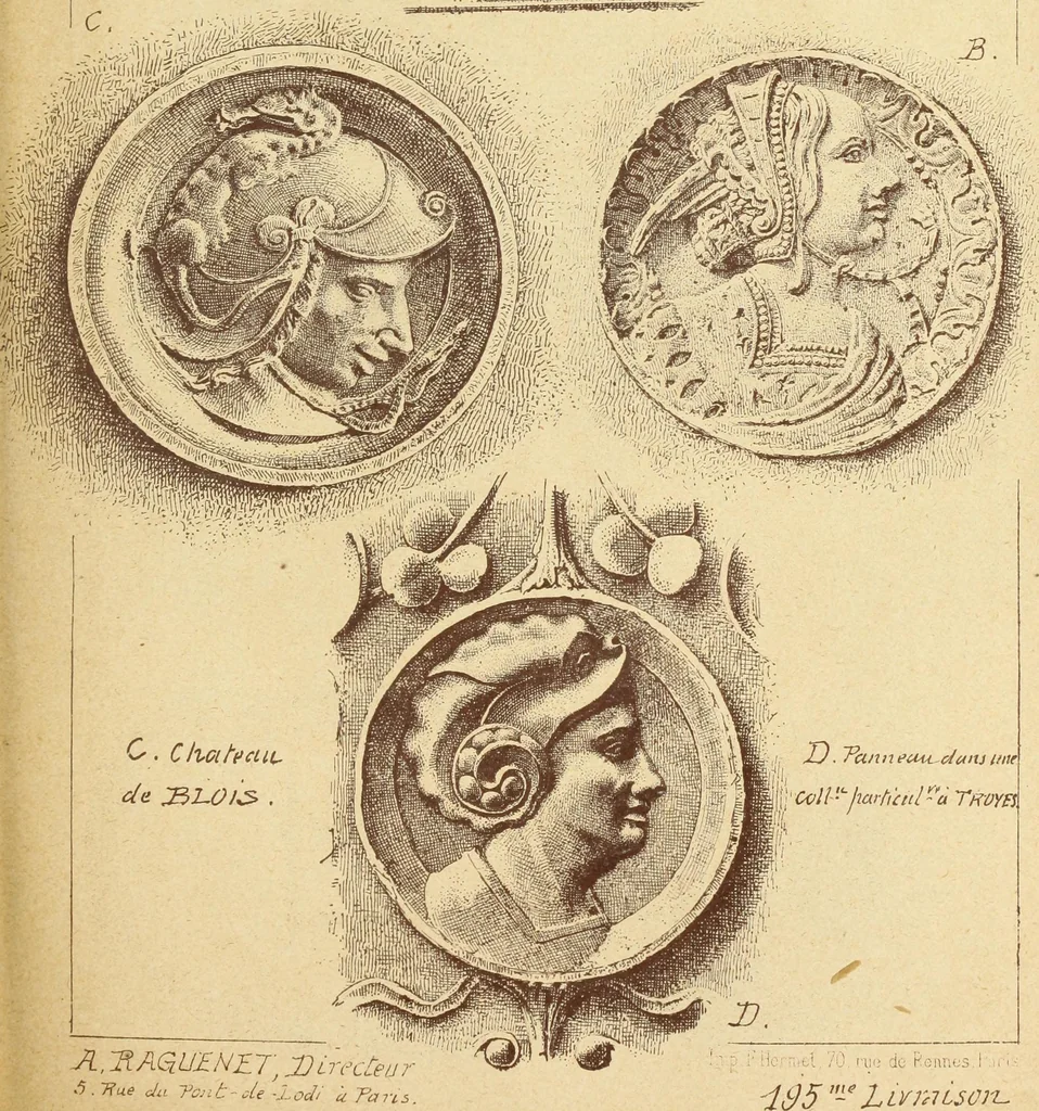 An illustration from Materials and documents of architecture and sculpture : classified alphabetically, 1915, leaf 120