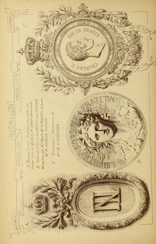 An illustration from Materials and documents of architecture and sculpture : classified alphabetically, 1915, leaf 121