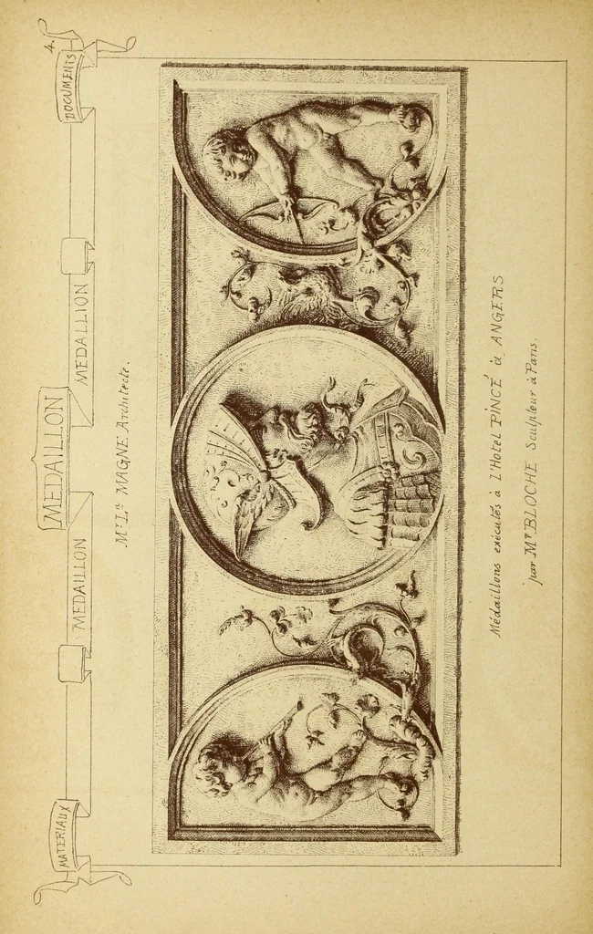 An illustration from Materials and documents of architecture and sculpture : classified alphabetically, 1915, leaf 123