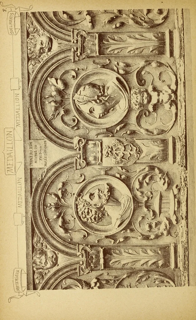 An illustration from Materials and documents of architecture and sculpture : classified alphabetically, 1915, leaf 127