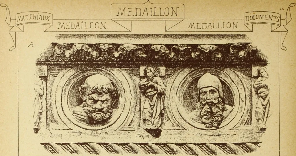 An illustration from Materials and documents of architecture and sculpture : classified alphabetically, 1915, leaf 133