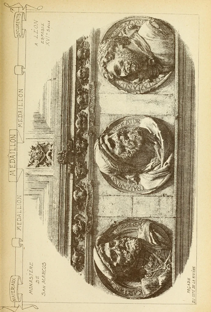 An illustration from Materials and documents of architecture and sculpture : classified alphabetically, 1915, leaf 136