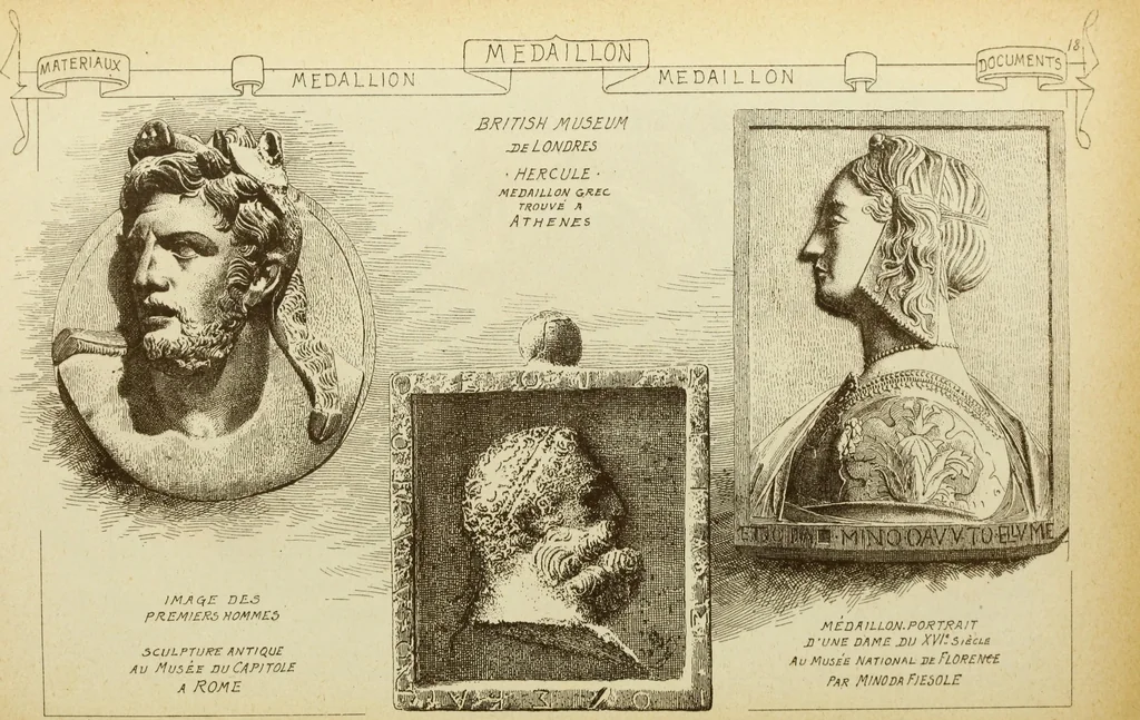 An illustration from Materials and documents of architecture and sculpture : classified alphabetically, 1915, leaf 137