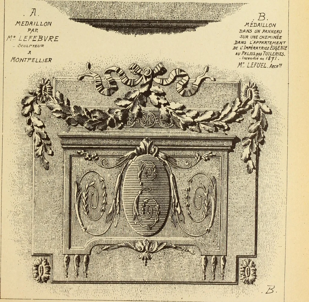 An illustration from Materials and documents of architecture and sculpture : classified alphabetically, 1915, leaf 142