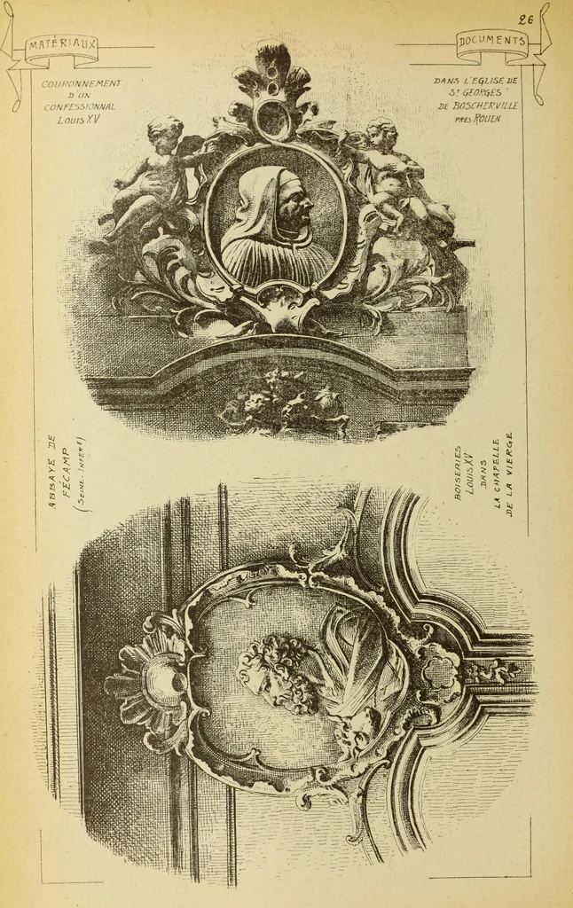 An illustration from Materials and documents of architecture and sculpture : classified alphabetically, 1915, leaf 145